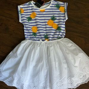 Girls Pineapple dress